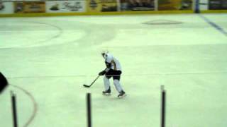 Green Bay Gambler Austin Czarnik #27 scoring a shootout goal