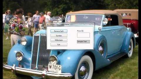 CST-171 Chapter 1 Sample Project