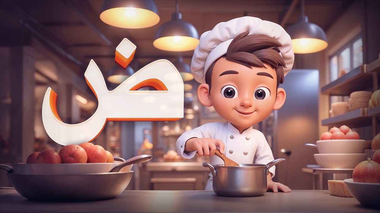 تعلم حروف الهجاء في مدينة الحروف السحرية | حرف الضاد