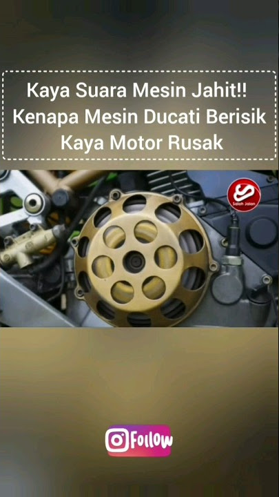 Kaya Suara Mesin Jahit!! Kenapa Mesin Ducati Berisik Kaya Motor Rusak