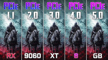 PCIe 5.0 vs PCIe 4.0 vs PCIe 3.0 vs PCIe 2.0 vs PCIe 1.1 - GPU with 8GB VRAM