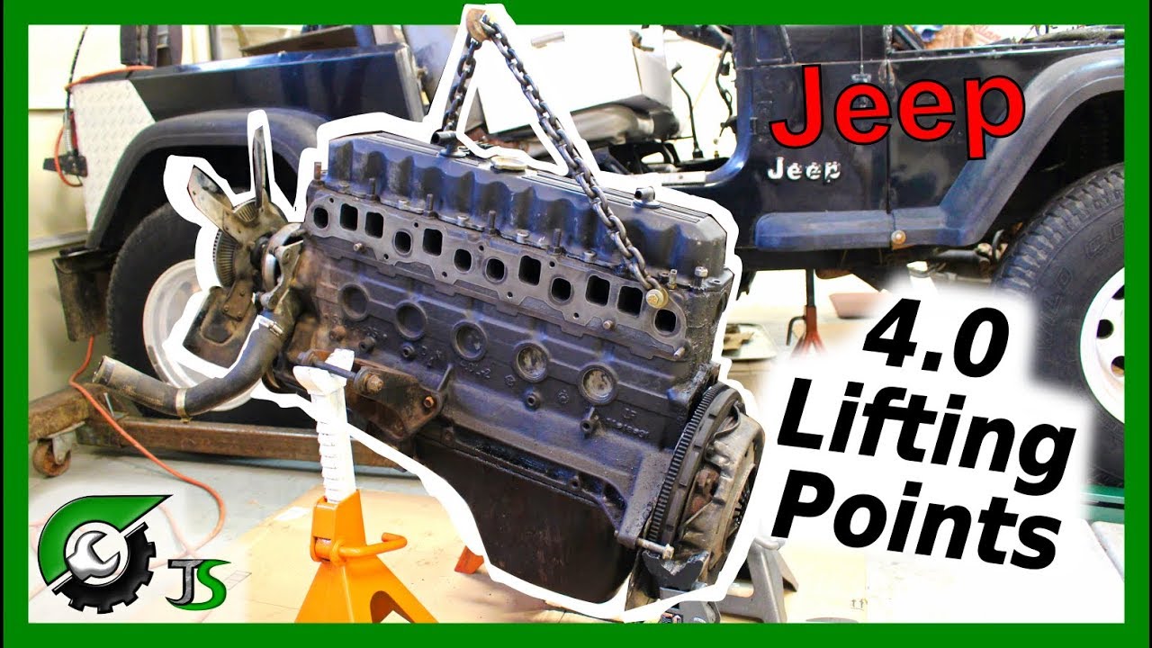 Jeep  Engine Lift Points - YouTube