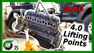 Jeep 4.0 Engine Lift Points
