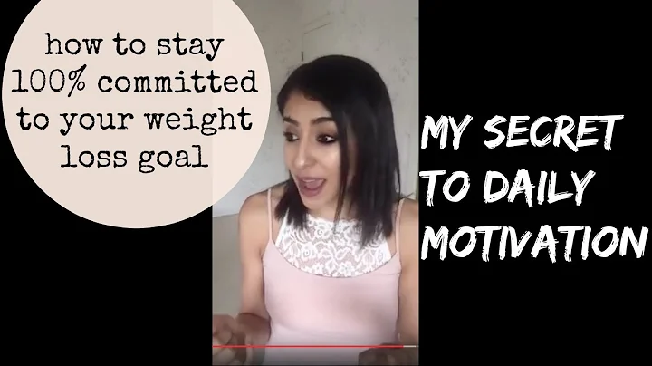 HOW TO COMMIT 100% TO YOUR WEIGHT LOSS GOALS & GET...