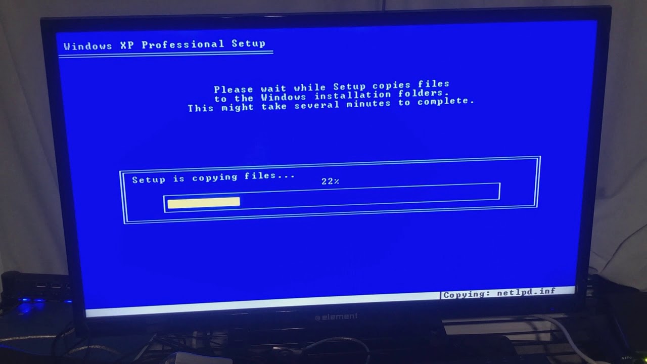 installing-windows-xp-on-a-flash-drive-youtube