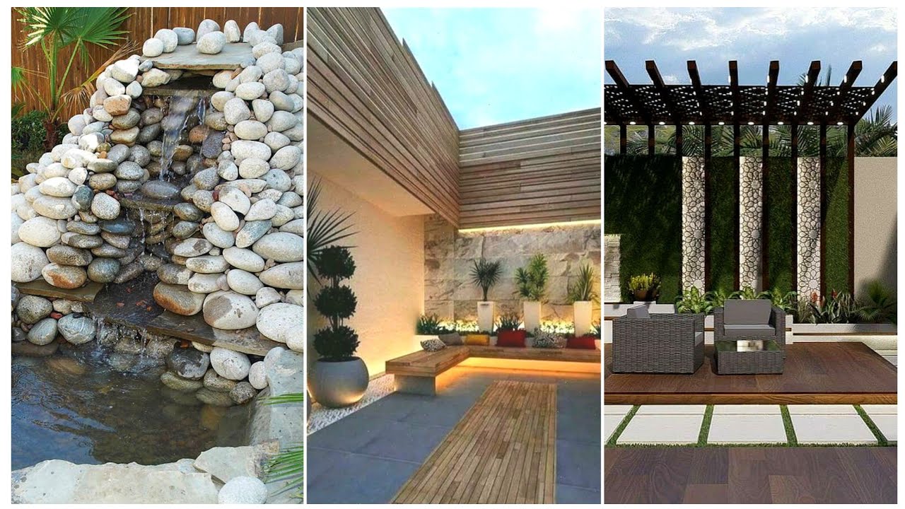 Small Home garden landscaping 2024 backyard patio ideas - chic front ...