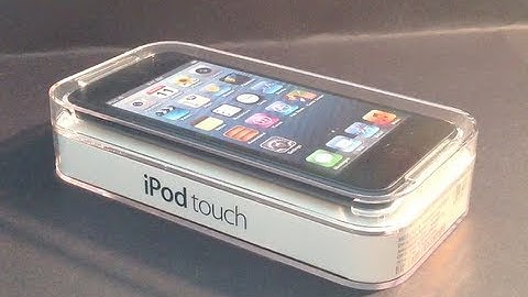 Apple iPod touch 5G: Unboxing and Hands-On