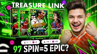How to Get 97 FREE Spins from Treasure Link! 🔥 | eFootball 2026 screenshot 2