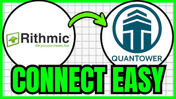 How To CONNECT Rithmic To Quantower (QUICK & EASY) 2025