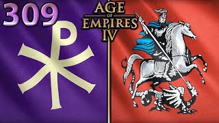 Dinkey King (Byzantiner) vs 燕子宇 (Rus) - Age of Empires 4 - Cast 309
