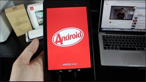 Nexus 7 (2013) Android 4.4.3 How To Install and Root And Quick Overview