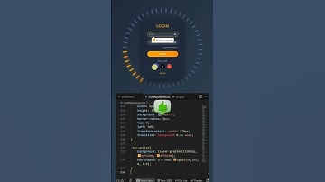 🔥Animated Login Form | HTML CSS JavaScript #webdevelopment #htmlcss #coding