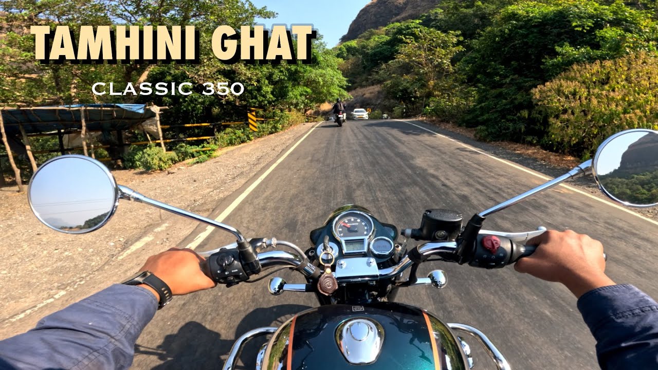TAMHINI GHAT | ROYAL ENFIELD CLASSIC 350 EMERALD GREEN | PEACEBYTE