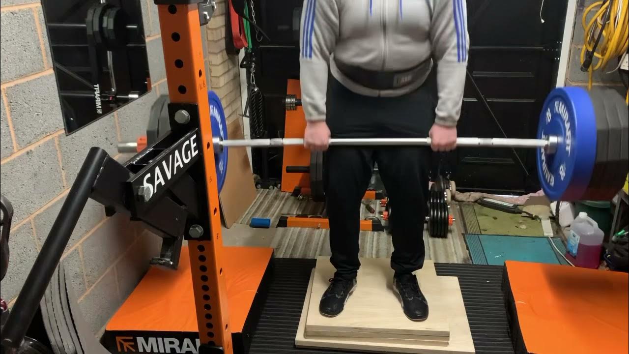 Mirafit drop pads tested with 189.5kg/417lbs for deadlifts YouTube