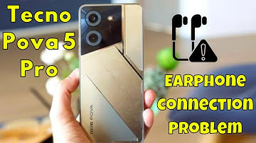 Tecno Pova 5 Pro Earphone Connection Problem || Headphone Jack not Working || Solution of headphone