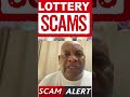 LOTTERY SCAM ALERT  #ScamAlert #FraudPrevention #StaySafe