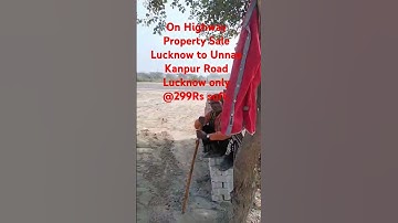 Residential Plots For Sale Lucknow to Unnao Kanpur Highway Best Location best price Only @299Rs sqft