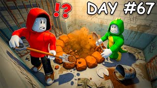 JJ and Mikey Dig To Escape !? (Maizen Roblox)