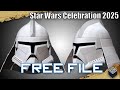 Samurai Storm Trooper Helmet Star Wars Celebration 2025