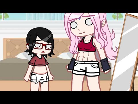 • Barriguinha • {meme} Sakura e sarada •{ Sasusaku A.U }•