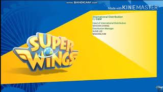 Super wings end credits with some logos