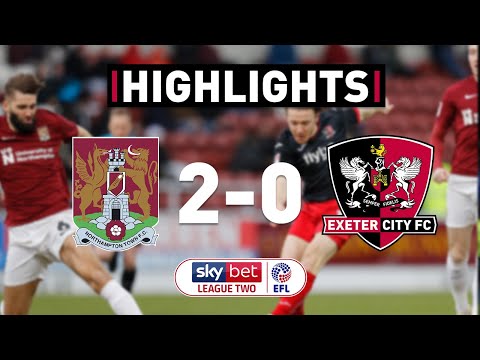 Northampton Exeter City Goals And Highlights