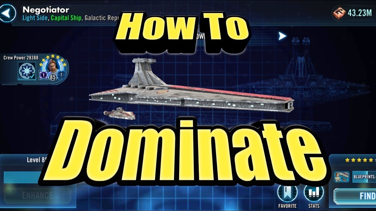 BEST LINEUP for the Negotiator & Warrior eats some humbe pie!  Star wars galaxy of heroes  swgoh