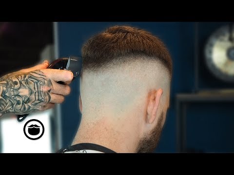 Textured French Crop Skin Fade Tutorial by Jake the Barber | Beardbrand Studio