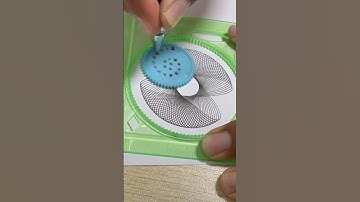 Let’s count the circles together #spirograph #drawing #art #shorts