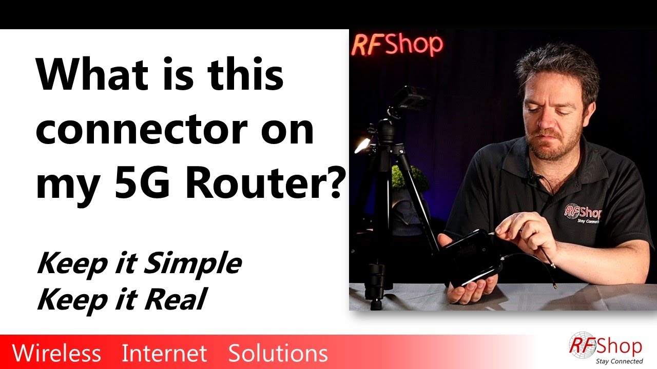 What RF connector do I need for my 4G or 5G Router and 4G or 5G Antenna ...