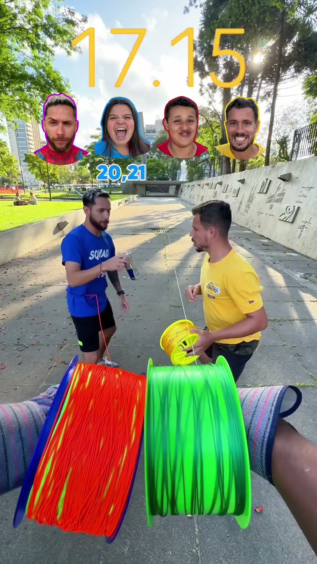 Fast challenge youtubers 100M #shorts