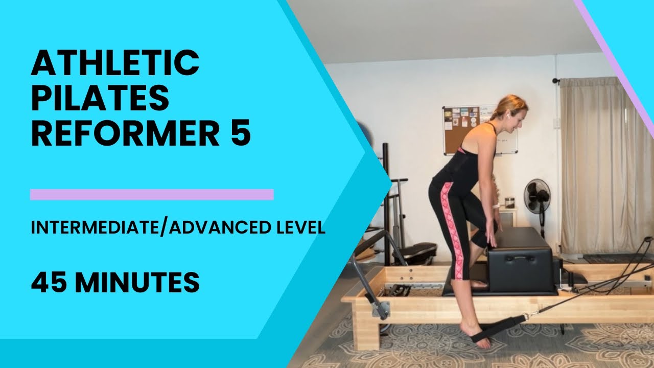 Пилатес на тренажере Reformer 5 | Средний/Продвинутый уровень | 45 минут