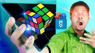 Rubix Cube 3D project in sketchware #AndroidAppdeveloper #sketchware #Aauraparti screenshot 3