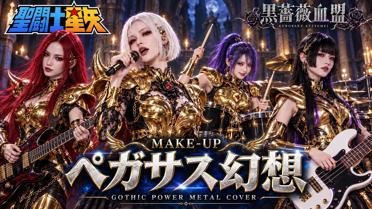 聖闘士星矢】ペガサス幻想 / MAKE-UP – Gothic Power Metal Cover