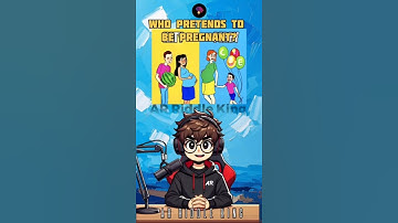 Who pretends to be pregnant?🧠💡#brainteasers  #logicpuzzles #riddlechallenge #riddleoftheday