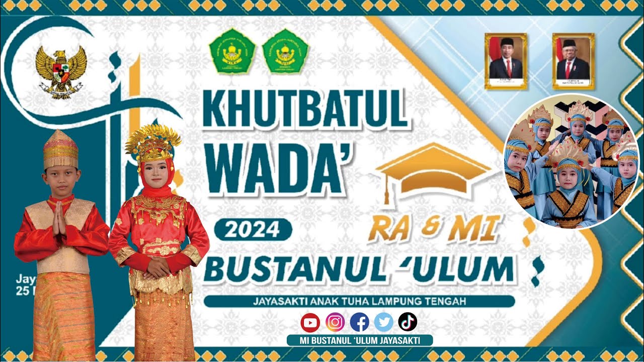 KHUTBATUL WADA' RA DAN MI BUSTANUL 'ULUM TAHUN 2024