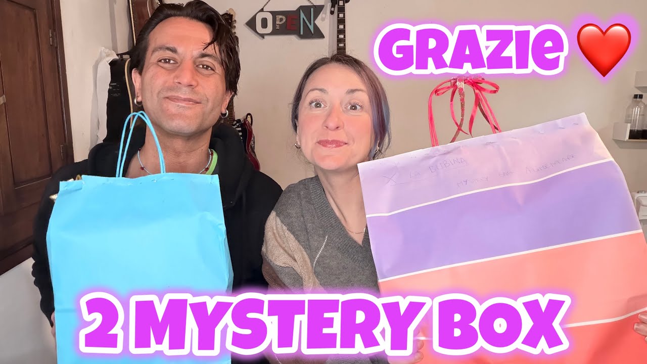 Apriamo 2 MYSTERY BOX INCREDIBILI