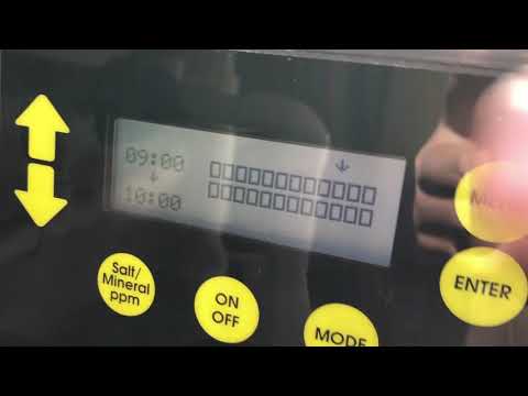 Kawana Lincoln salt chlorinator How to set time clock. cube block style. K Chlor Digital kchlor