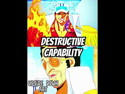 Akainu vs Kizaru
