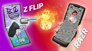 Galaxy Z Flip vs. Motorola Razr 2020 | Hype MURDERED...