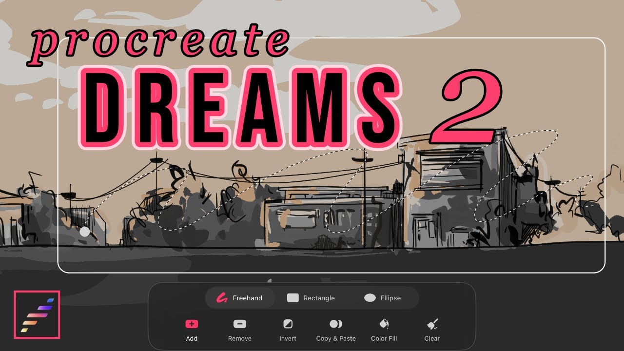 Изучение Procreate Dreams 2
