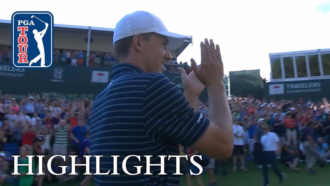 Jordan Spieth holes bunker shot to beat Daniel Berger in playoff and win ...