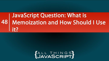 What the Heck is Memoization? How Would I Use it?