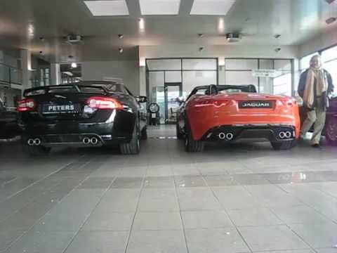 Sound Duell Jaguar Xkr S Vs F Type You Sound Duell Jaguar Xkr S Vs F Type