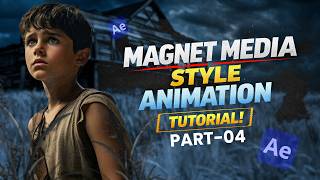 Magnet Media Style Animation Part 4 | Scene Animation in After Effects (Step-by-Step Tutorial)