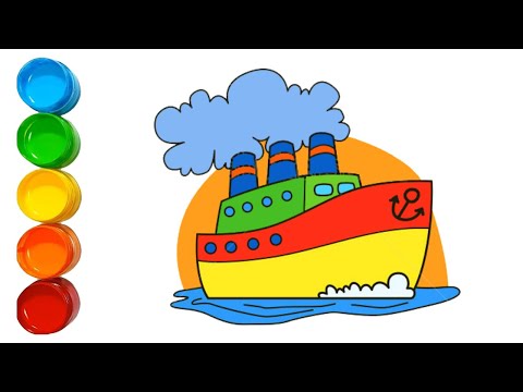 Art Projects for Kids - Learn how to draw a ship with this easy step by  step tutorial. You can use it year round or save it for a special Mayflower  project