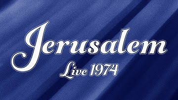 Emerson, Lake & Palmer - Jerusalem (Live 1974) [Official Audio]