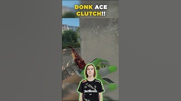 donk ACE CLUTCH!! | INSANE CS2 Highlight #donk #CS2 #Ace #Clutch #shorts