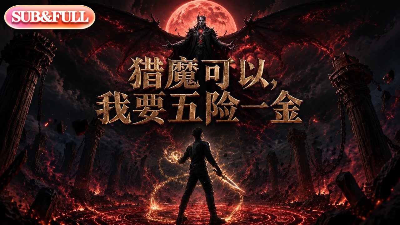 【全集FULL】《獵魔可以，我要五險一金》| AI短劇 | ENG SUB#薄荷聽書 #cdrama #latest #熱門短劇 #都市 #重生 #逆襲 #現代 #甜寵