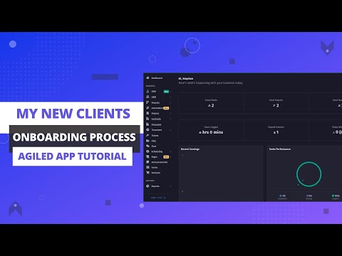 Web Design Client Onboarding Process ( 5 Easy Steps) | Agiled Project Management Tutorial.